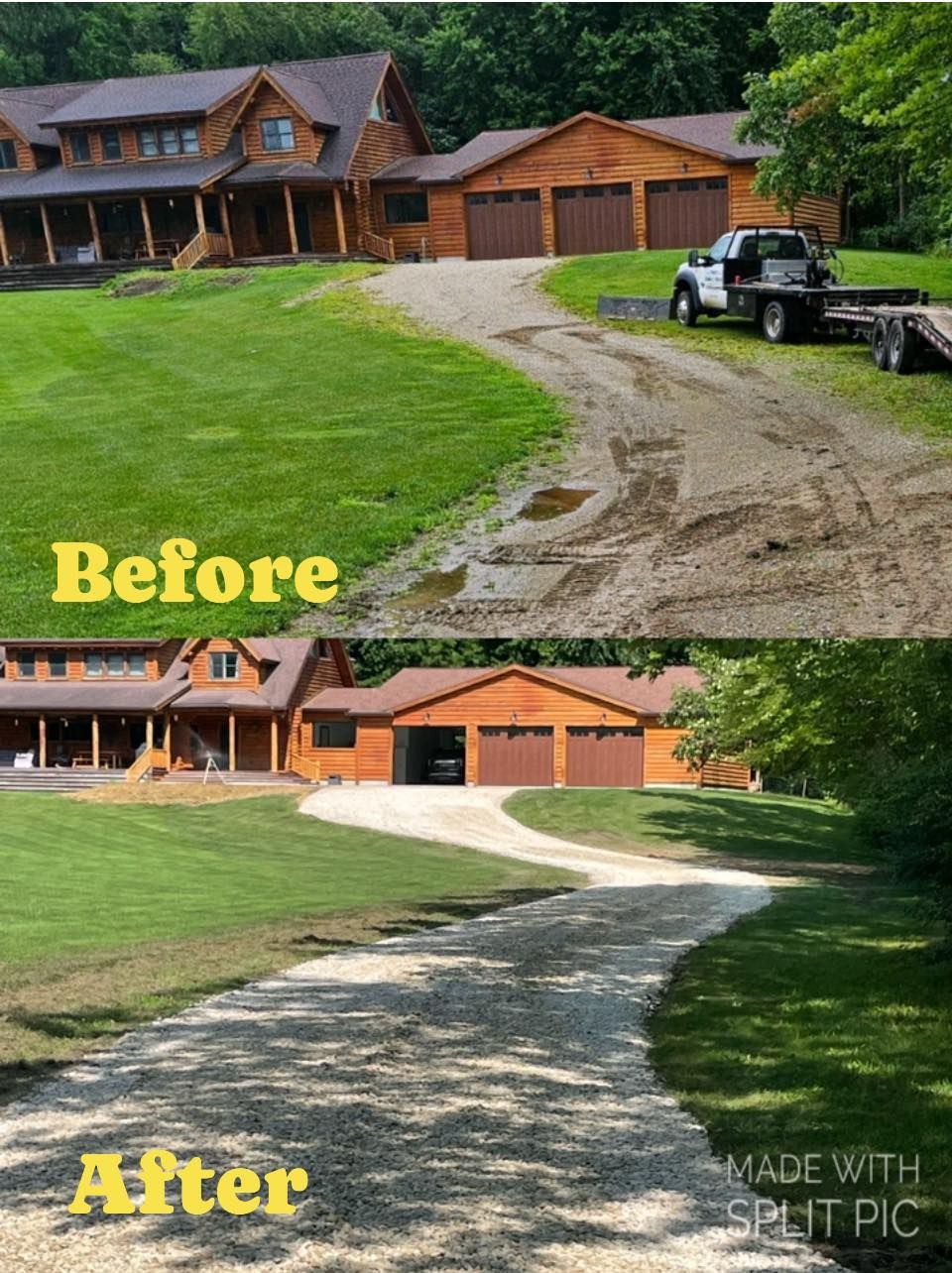 Gravel driveway project by Family Grade & Gravel — Mason, MI