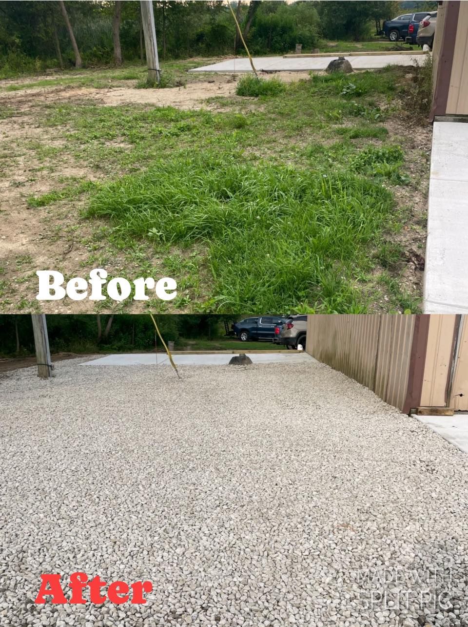 Gravel driveway project by Family Grade & Gravel — Mason, MI