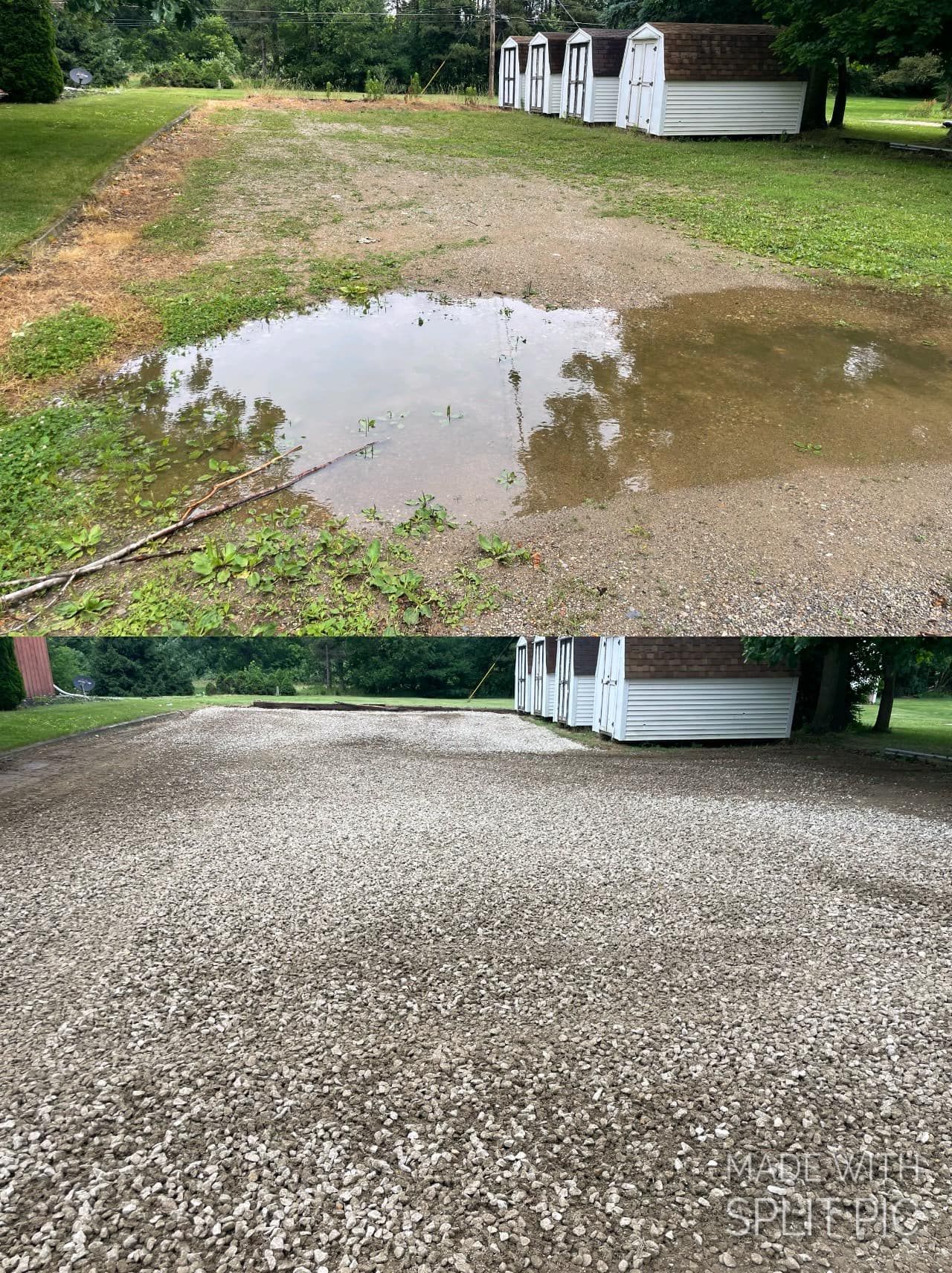Gravel driveway project by Family Grade & Gravel — Mason, MI
