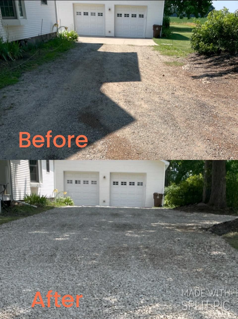 Gravel driveway project by Family Grade & Gravel — Mason, MI